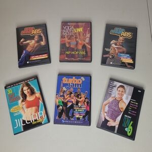 6‎ Beachbody Workout DVD's
